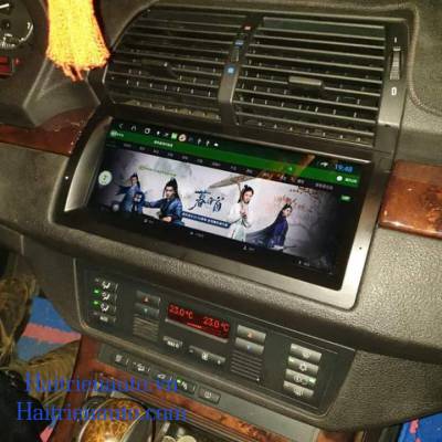 Màn hình android theo xe BMW X5 E53