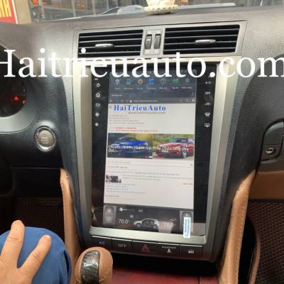 Màn hình tesla android xe Lexus GS350