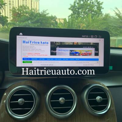 Màn hình android theo xe Mercedes GLC 250