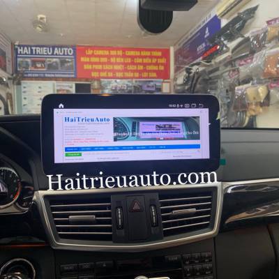 Màn hình android cho xe Mercedes E200