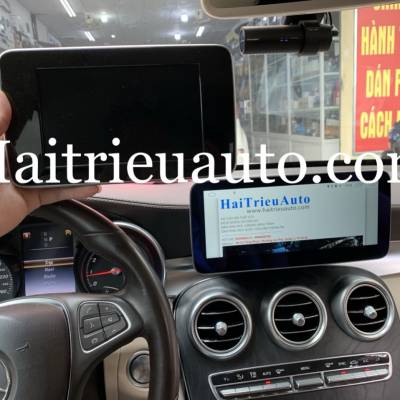 Màn hình android theo xe Mercedes GLC 200