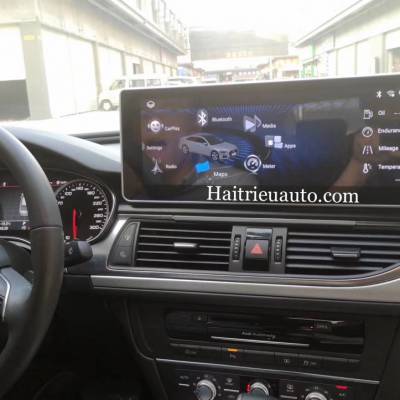 Màn hình android cho xe Audi A6 2015