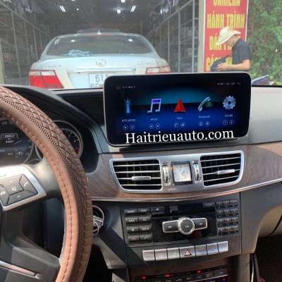 Màn hinh android theo xe Mercedes E200 2015