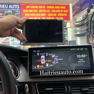 M&agrave;n h&igrave;nh android theo xe Audi A5