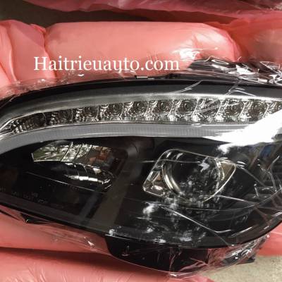 bộ đèn pha độ xe Mercedes C200