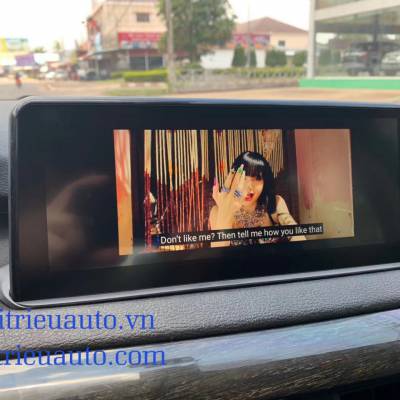 màn hình android theo xe BMW X5 2018