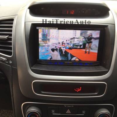Màn hình dvd pioneer lắp cho xe sorento