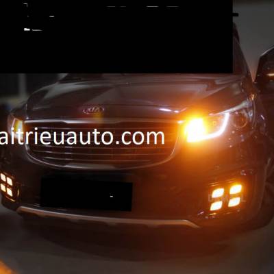 đèn led gầm theo xe sedona