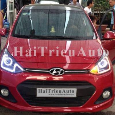 Hyundai I10 độ đèn cực ngầu