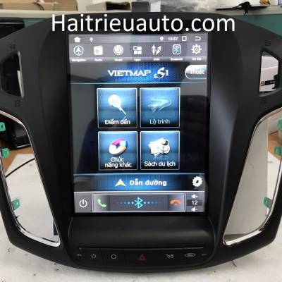 màn hình tesla android cho focus 