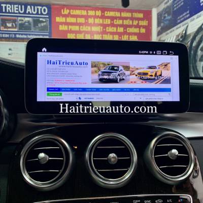 M&agrave;n h&igrave;nh android Mercedes GLC 200 