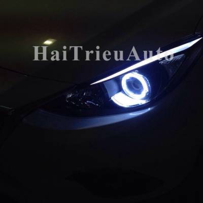 Đèn pha mazda3 độ đèn led