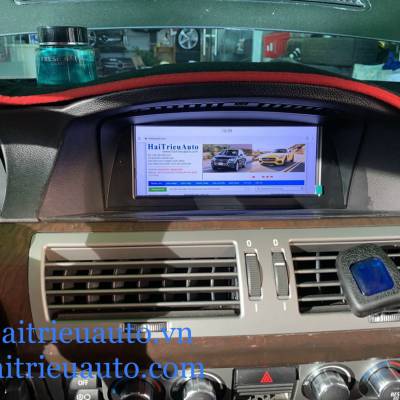 màn hình android heo xe BMW 750li