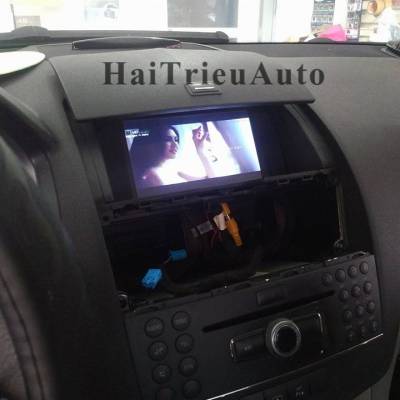 Màn hình dvd theo xe Mercedes C  W203