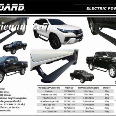 Bệ bước điện cho xe Fortuner