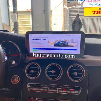 Màn hình android theo xe Mercedes GLC300