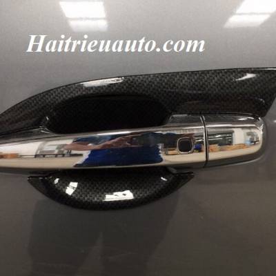 Chén cửa cacbon cho Pajero Sport