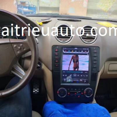 Màn hình android tesla theo xe Mercedes GL-ML