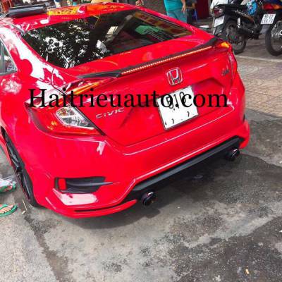 ĐUÔI CÁ ĐÈN LED CHO HONDA CIVIC 2017