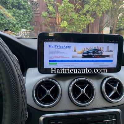 M&agrave;n h&igrave;nh android theo xe Mercedes GLA