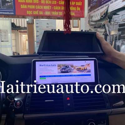 Màn hình android theo xe BMW E71