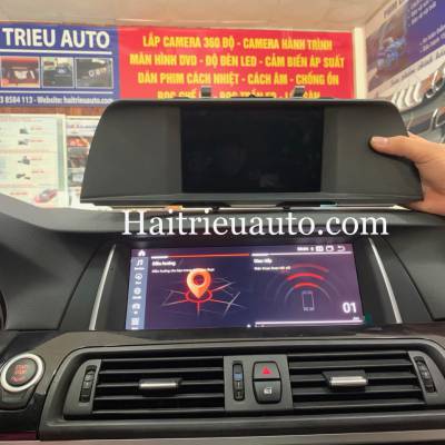 Màn hình android theo xe  BMW 520i