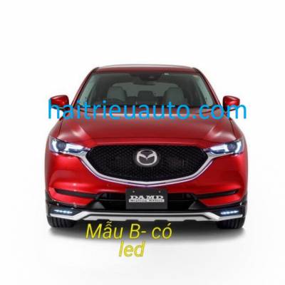 ốp cản trước sau có đèn led xe mazda cx5 2018