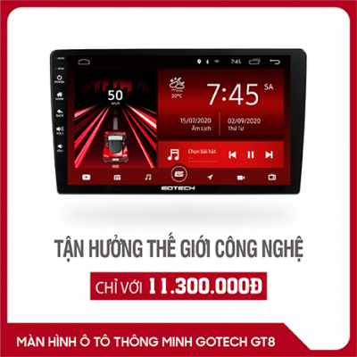 màn hình android Gotech GT8
