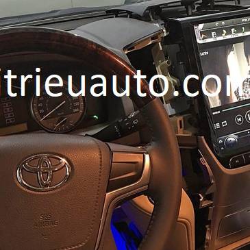 Màn hình tesla cho xe Land Cruiser 2016-2018