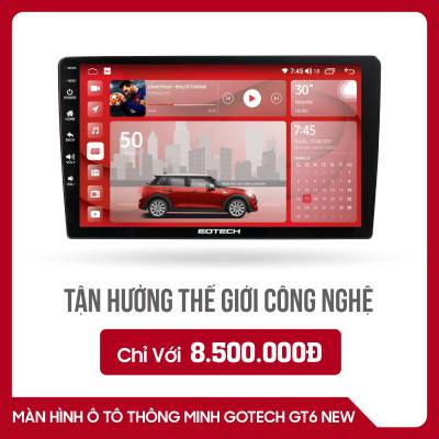 màn hình android Gotech GT6 NEW