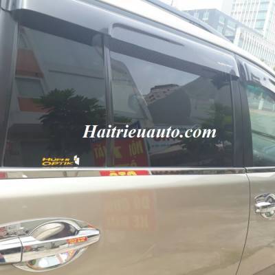 Nẹp chân kính Mitshubishi Pajero Sport