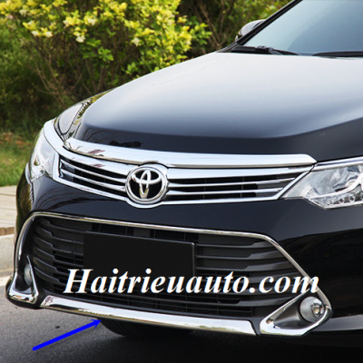 Ốp trang trí cản trước Camry 2015