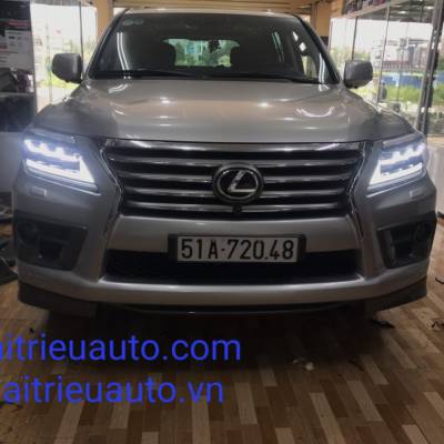 bộ đèn pha led theo xe lexus lx570