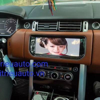 màn hình android theo xe Range Rover Vogue