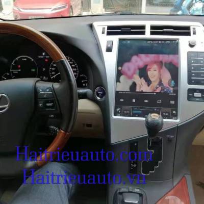 màn hình android tesla cho xe lexus RX