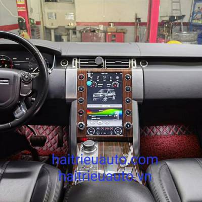 Màn hình android tesla Range Rover Vogue