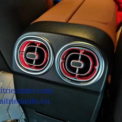 Cửa gió Turbine led sau xe mercedes C 2022
