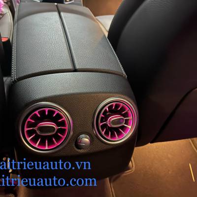 Cửa gió Turbine led sau xe mercedes GLC