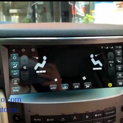 M&agrave;n h&igrave;nh android xe Lexus LX570