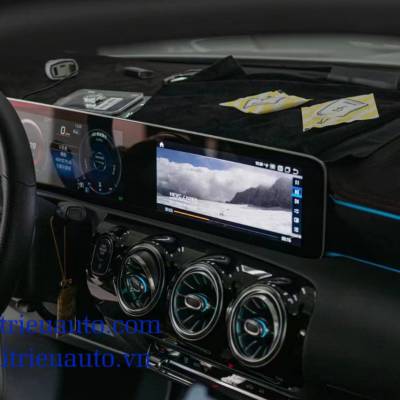 Nâng cấp màn hình android xe Mercedes GLA