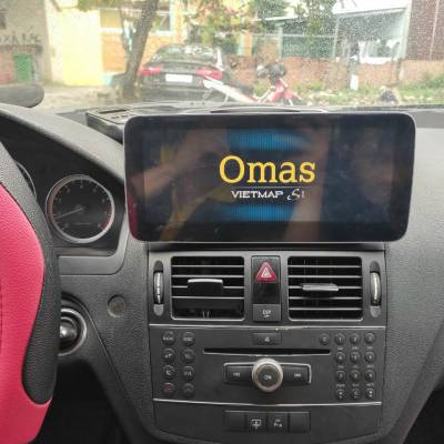 Màn hình android Omas Pro 360 xe Mercedes C 2010