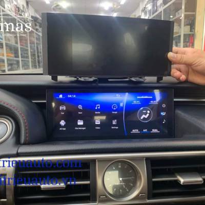 Màn hình android Omas xe Lexus IS 2015-2019