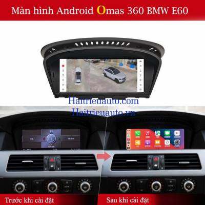 M&agrave;n h&igrave;nh android Omas 360 xe BMW E60