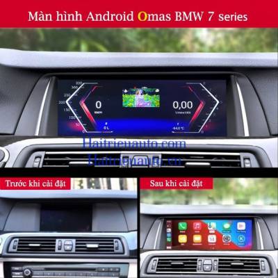 M&agrave;n h&igrave;nh android Omas xe BMW 7series