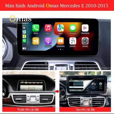 Màn hình android Omas xe mercedes E