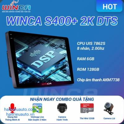 Màn hình android Winca S400+2K DTS