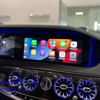 Màn hình android Omas 360 xe mercedes S 2015-2020