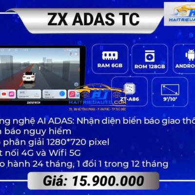 Màn hình android Zestech ZX ADAS Tiêu chuẩn