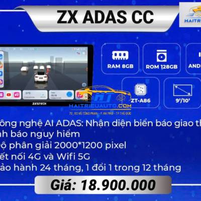 Màn hình android Zestech ZX ADAS cao cấp