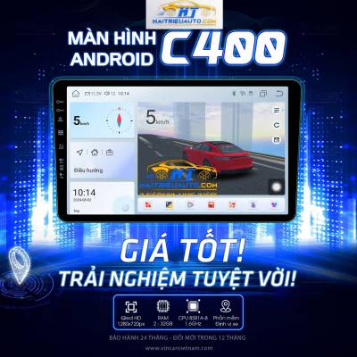 Màn hình android Vincar C400